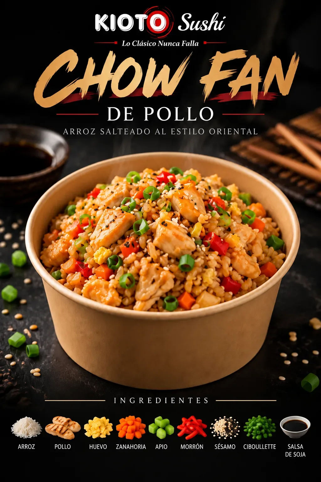 Chow Fan de Pollo