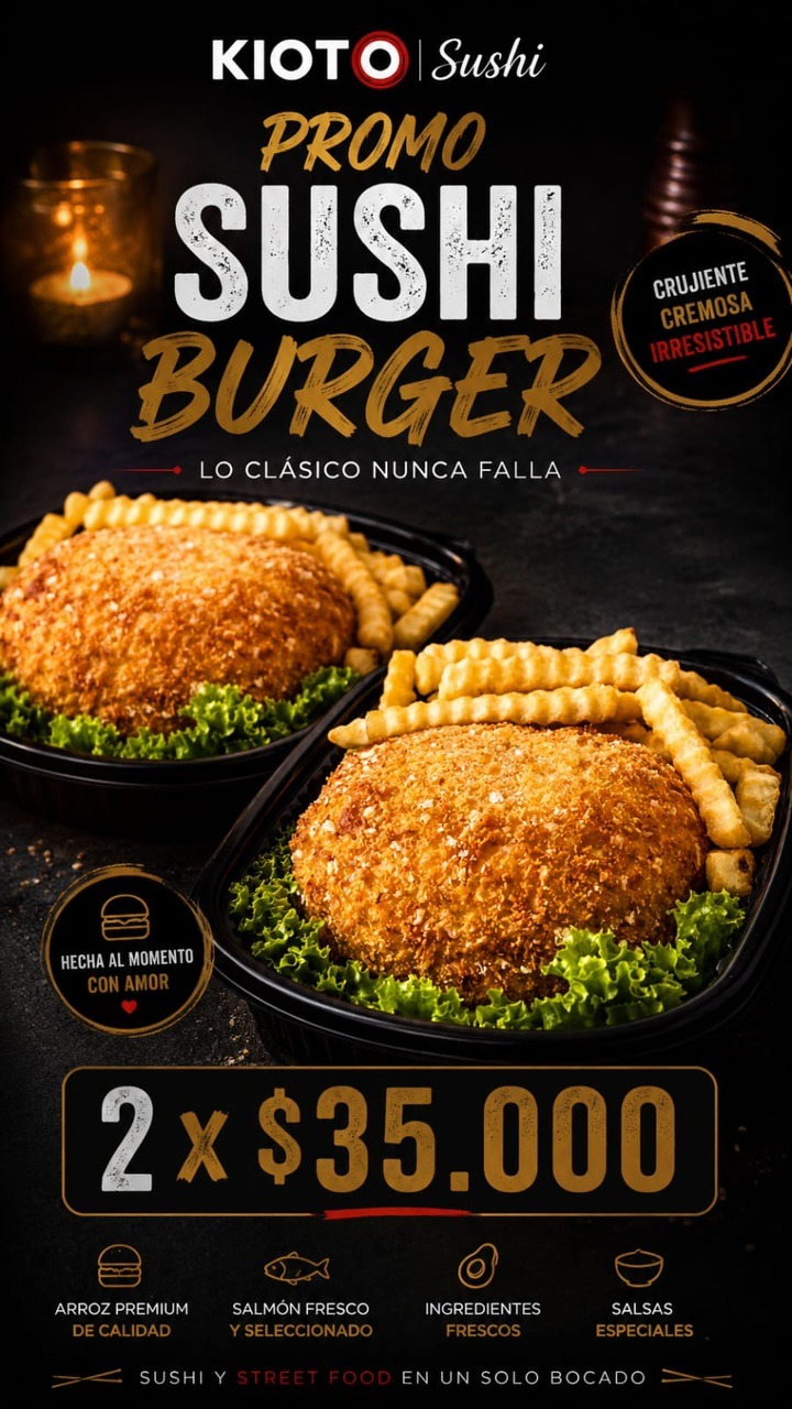Promo Sushi Burger