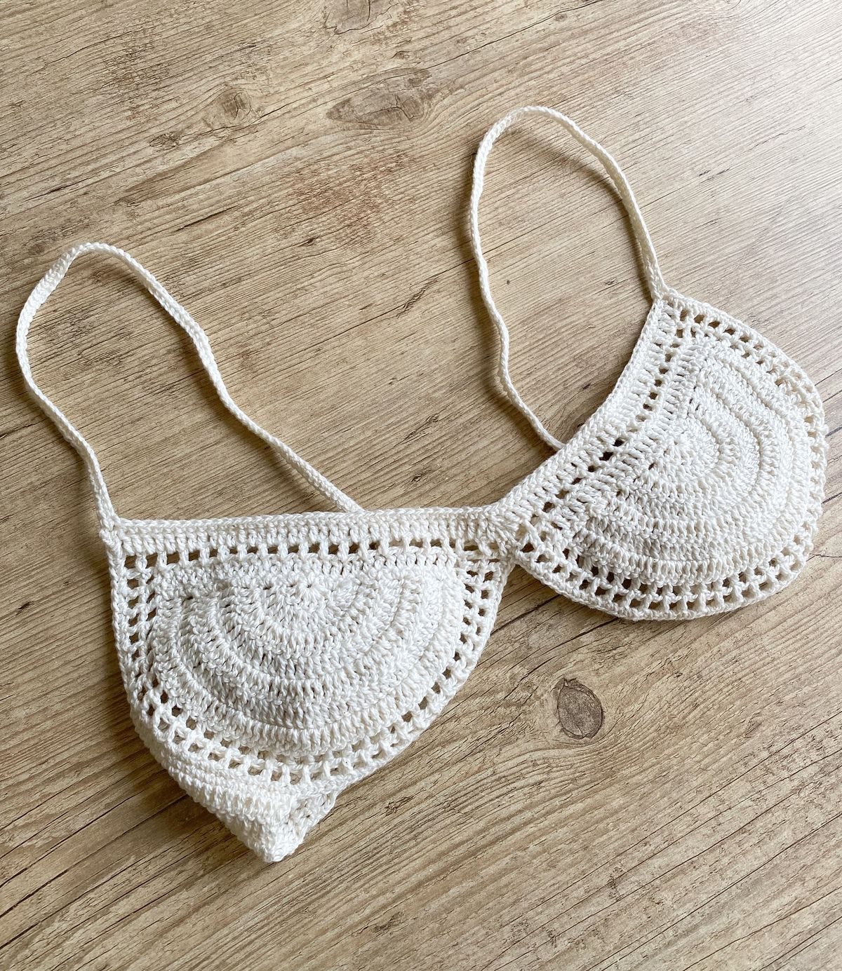 Bikini top crochet