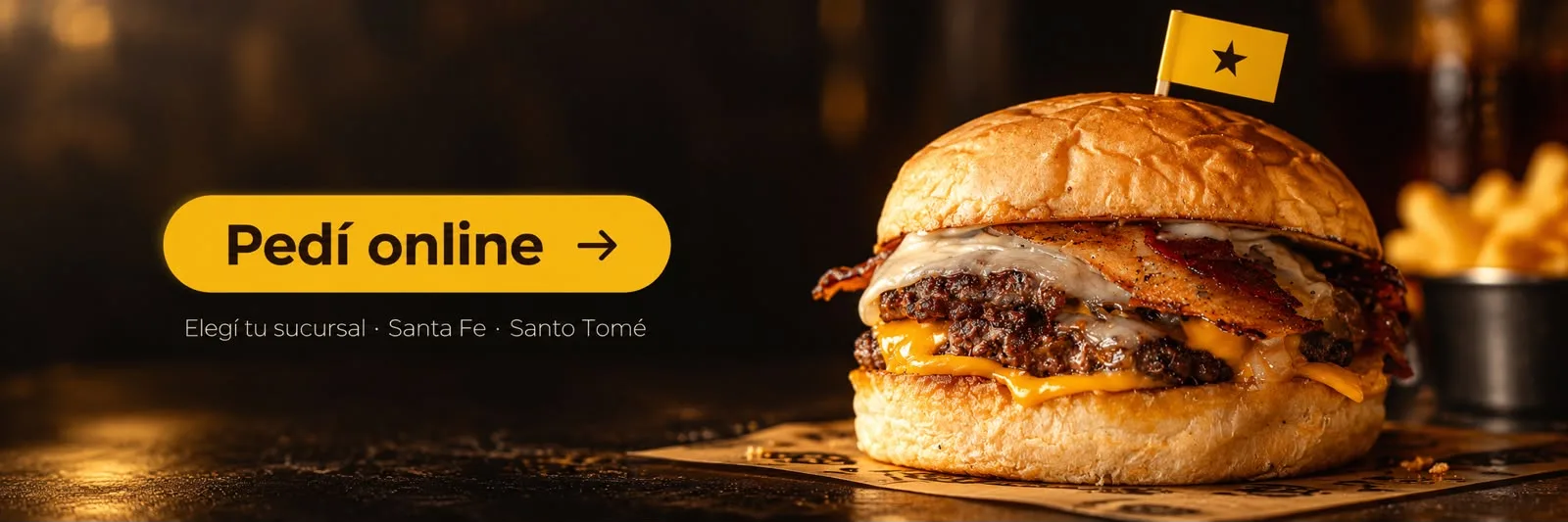 Banner de Narcos Burgers
